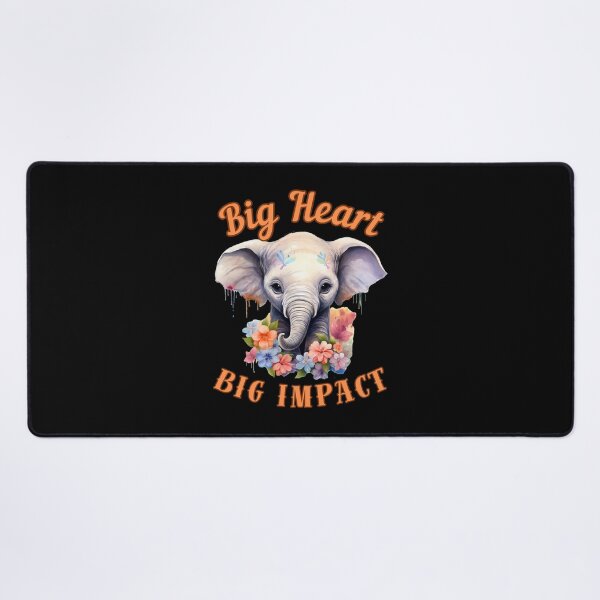 Item preview, Stay Humble, Stampede On. elephant portrait designed and sold by ElephantVibes.