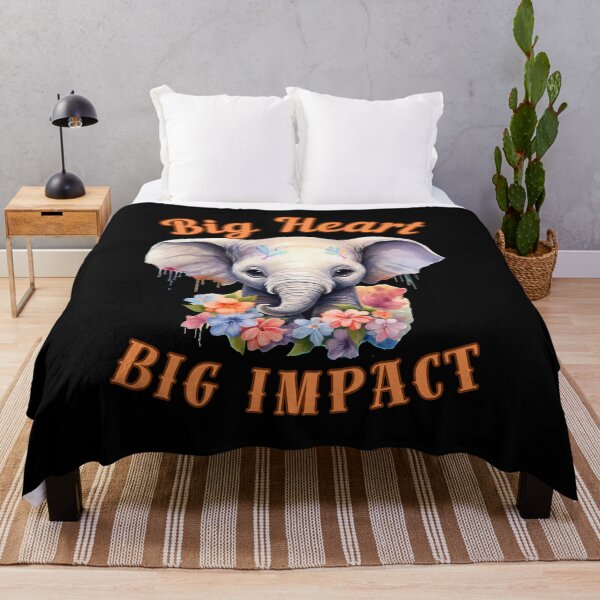 Item preview, Stay Humble, Stampede On. elephant portrait designed and sold by ElephantVibes.