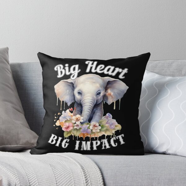 Item preview, Big Heart, Big Impact designed and sold by ElephantVibes.