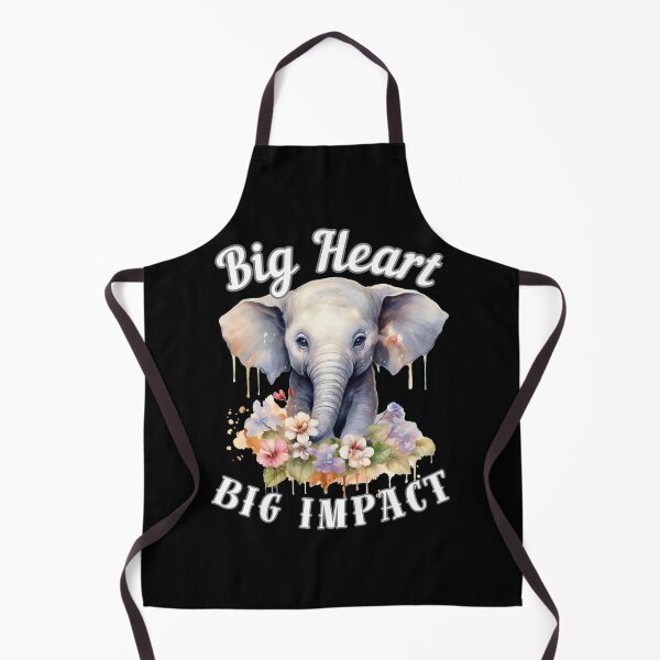 Item preview, Big Heart, Big Impact designed and sold by ElephantVibes.