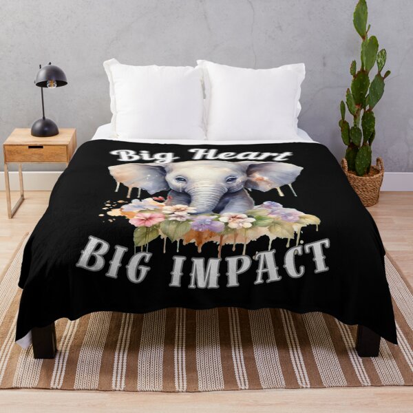 Item preview, Big Heart, Big Impact designed and sold by ElephantVibes.