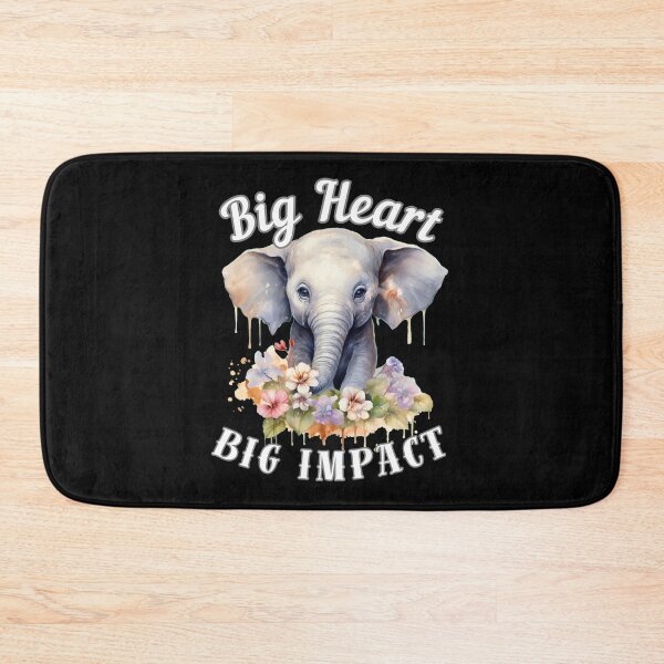 Item preview, Big Heart, Big Impact designed and sold by ElephantVibes.