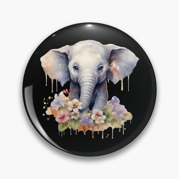 Item preview, Tiny Elephant designed and sold by ElephantVibes.