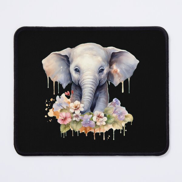Item preview, Tiny Elephant designed and sold by ElephantVibes.