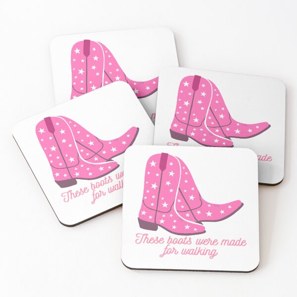Item preview, These Boots Were Made For Walking Pink Cowgirl designed and sold by NimuehArt.