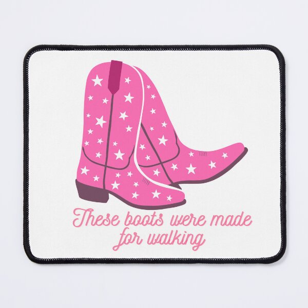 Item preview, These Boots Were Made For Walking Pink Cowgirl designed and sold by NimuehArt.