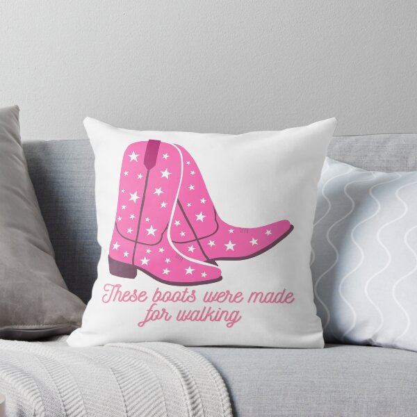 Item preview, These Boots Were Made For Walking Pink Cowgirl designed and sold by NimuehArt.