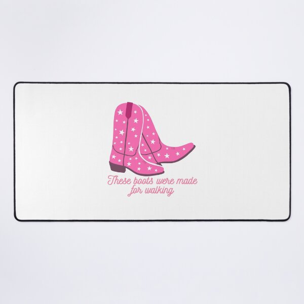 Item preview, These Boots Were Made For Walking Pink Cowgirl designed and sold by NimuehArt.