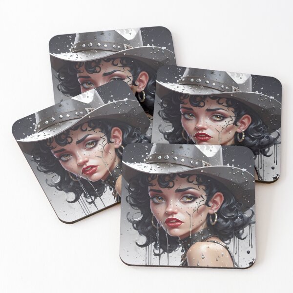 Artikelvorschau, Cowgirl Splatter Paint Splash entworfen und verkauft von TheArtOfPat.
