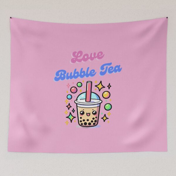 Item preview, Love Bubble Tea designed and sold by wakuwakuhouse.