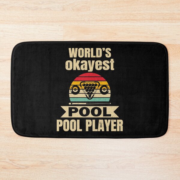 Item preview, Worlds Okayest Pool Player  Pool Billiards Pool Players 8 ball  designed and sold by sols.