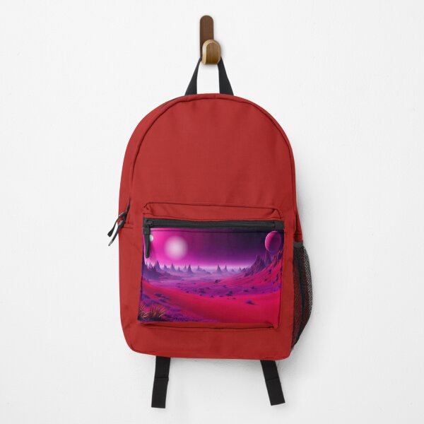 Item preview, Alien Valley - Deep red and Purple designed and sold by shakespeare1212.