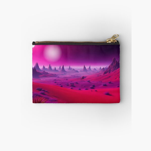 Item preview, Alien Valley - Deep red and Purple designed and sold by shakespeare1212.
