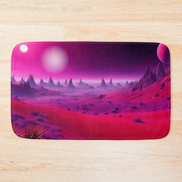 Item preview, Alien Valley - Deep red and Purple designed and sold by shakespeare1212.