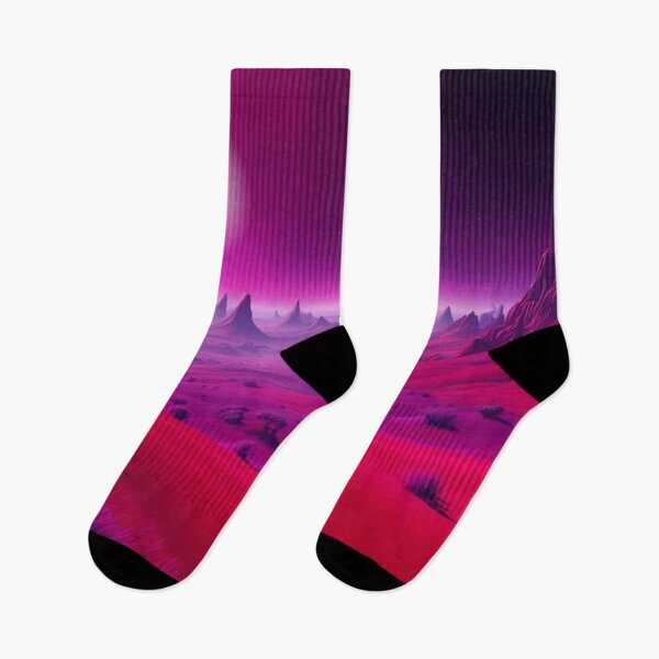 Item preview, Alien Valley - Deep red and Purple designed and sold by shakespeare1212.
