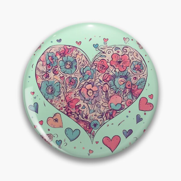 Item preview, Flowers and heart designed and sold by Just You Tee | Say It Loud, Wear It Proud.