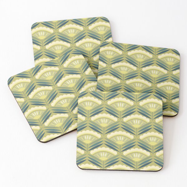 Item preview, Rochelle Flower - Green Vibe designed and sold by Carina Parry Studios.