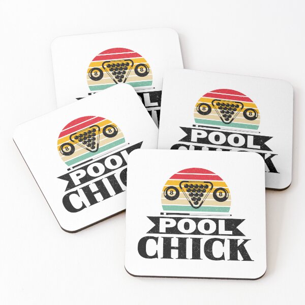 Item preview, Pool Chick Funny Pool Players  Billiards Gift designed and sold by sols.