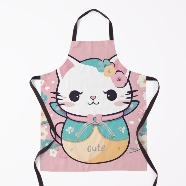 Item preview, Springtime Kitty - Blossom Adorable designed and sold by inkArtistryfine.