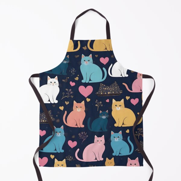 Item preview, Whimsical Cat Mosaic designed and sold by inkArtistryfine.