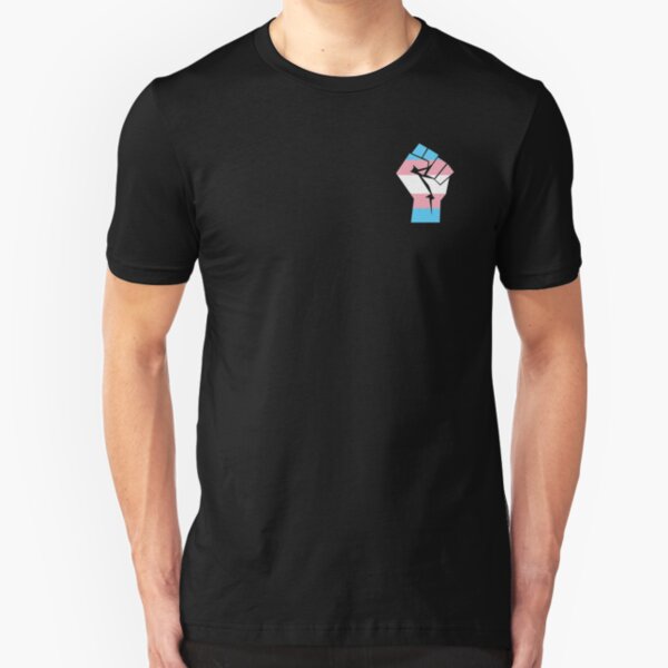 Transgender Power/Pride Slim Fit T-Shirt