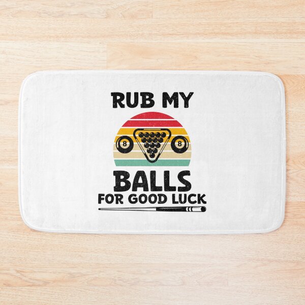 Artikelvorschau, Rub My Balls For Good Luck Lustiges Pool-Spieler-Billard-Geschenk entworfen und verkauft von sols.