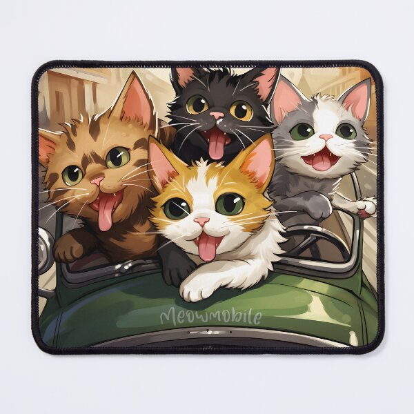 Item preview, Feline Roadtrip Adventure designed and sold by inkArtistryfine.