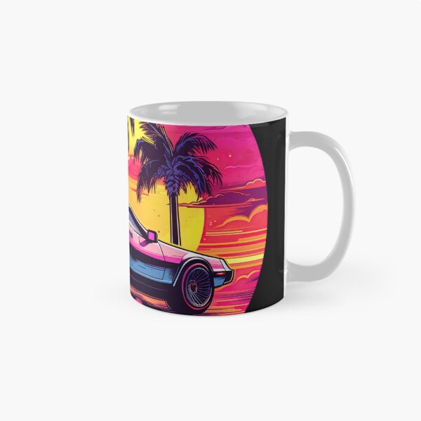 Item preview, Cruise into the Sunset: Synthwave Dream in Neon designed and sold by jgvisualarts.