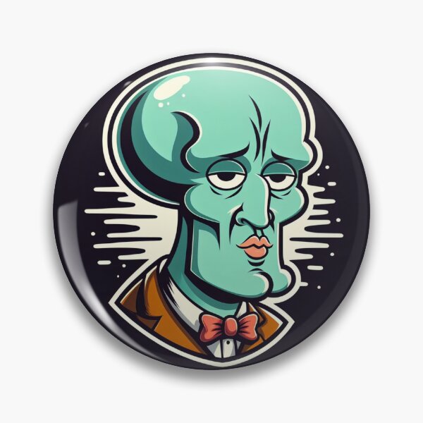 Item preview, Handsome Squidward designed and sold by Natalia Montenegro.