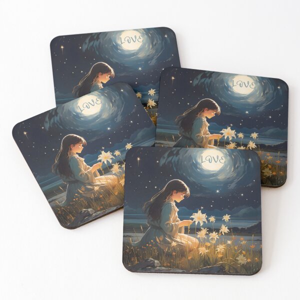 Item preview, Moonlit Solitude designed and sold by inkArtistryfine.