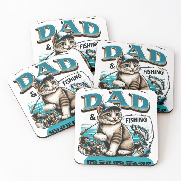 Item preview,  Cat Dad Pet Lover Fishing Buddy designed and sold by Mundo Tees.