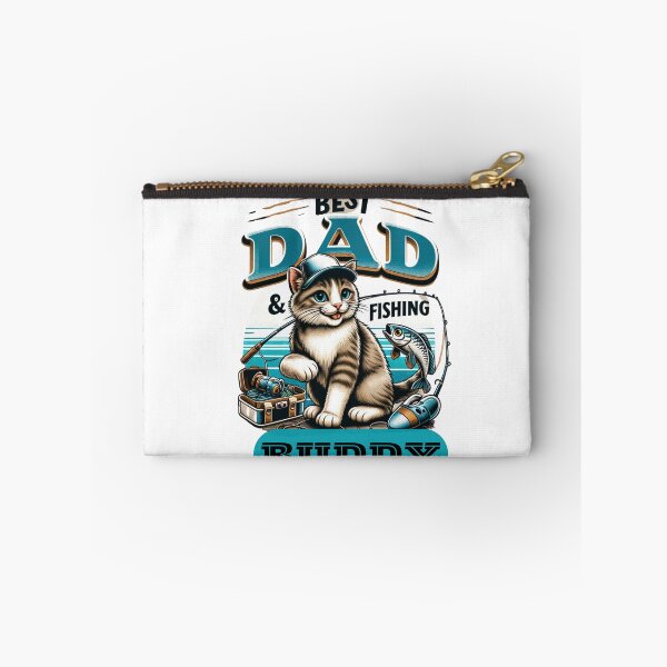 Item preview,  Cat Dad Pet Lover Fishing Buddy designed and sold by Mundo Tees.