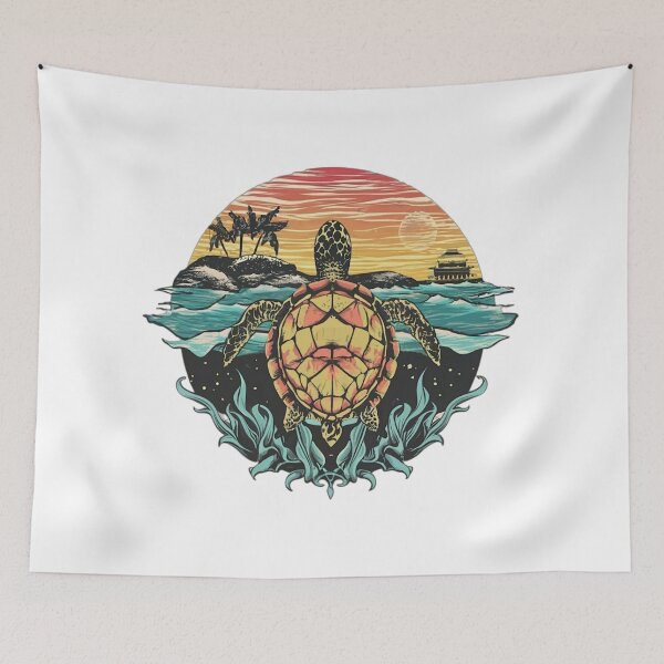 Item preview,  Turtle in the ocean designed and sold by Aleksandra  Marczak.