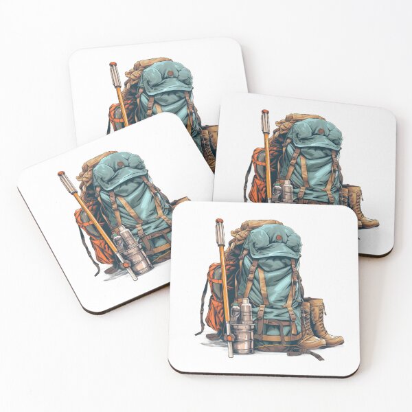 Item preview, Hiking Theme, Outdoors activity products designed and sold by omar-sticker11.