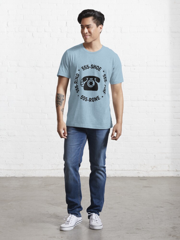 Thumbnail 5 von 7, Essential T-Shirt, 555-SHOE designt und verkauft von dynamitfrosch.