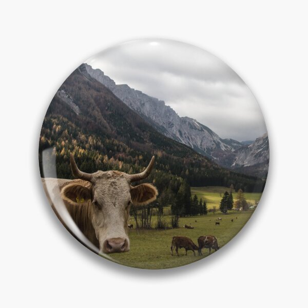 Item preview, Austrian valley - plus cow designed and sold by Gillian Anderson LAPS, AFIAP.