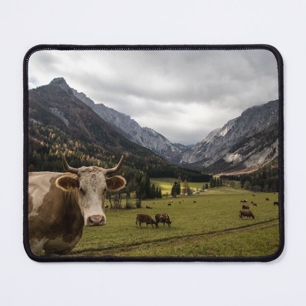 Item preview, Austrian valley - plus cow designed and sold by Gillian Anderson LAPS, AFIAP.