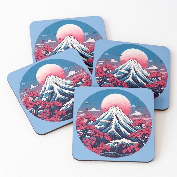 Item preview, Embrace the Serenity: A Stylized Ode to Nature's Majesty, Mt Fuji designed and sold by jgvisualarts.