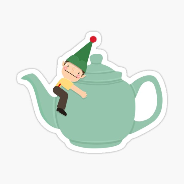 The office, Jim's Green Tea Pot to Pam- just the kettle Sticker