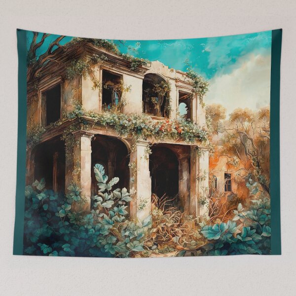 Item preview, Ruins of An Ancient Villa designed and sold by LanaGustavsson.
