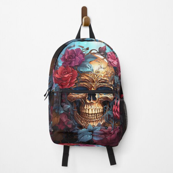 Item preview, Eternal Bloom Skull designed and sold by inkArtistryfine.