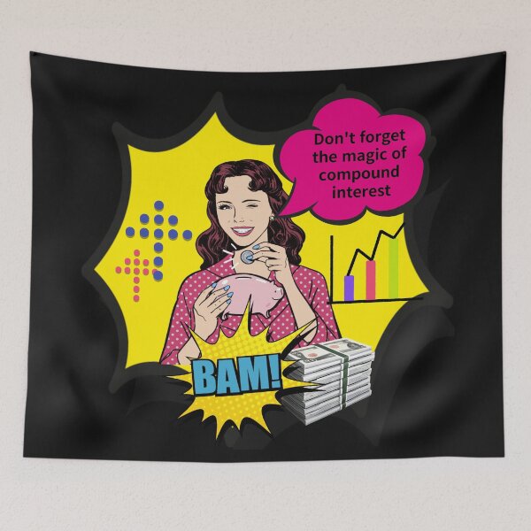 Item preview, Don't forget the magic of compound interest designed and sold by zzzozzo.