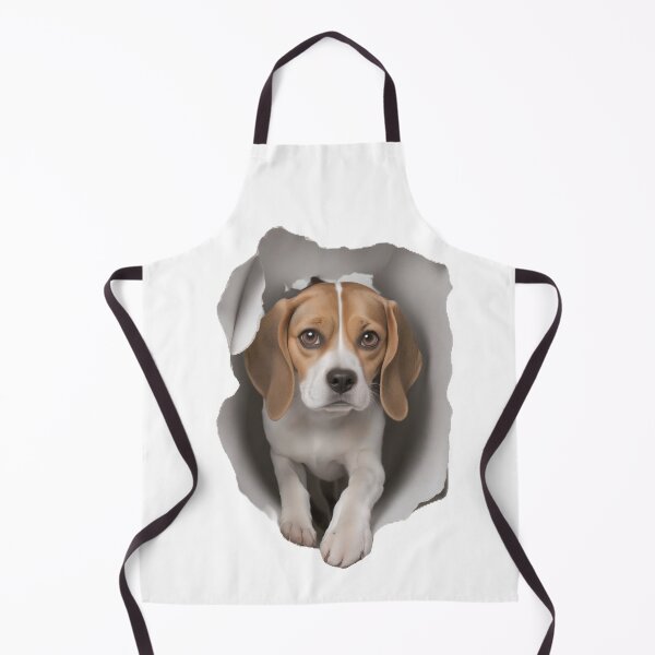 Item preview, Beagle Dog, DogTorn Cloth Dog peeking out Dog Lover, Dog Mom, Dog Dad,Beagle designed and sold by Shockopy.