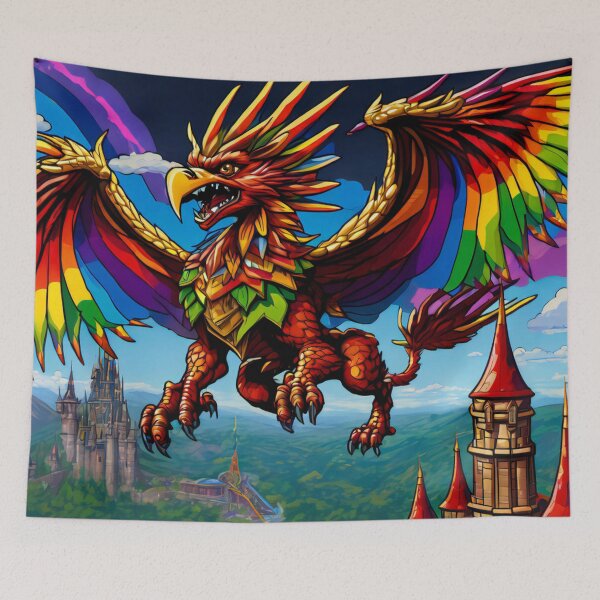 Item preview, Rainbow Griffon designed and sold by PaigeCompositor.
