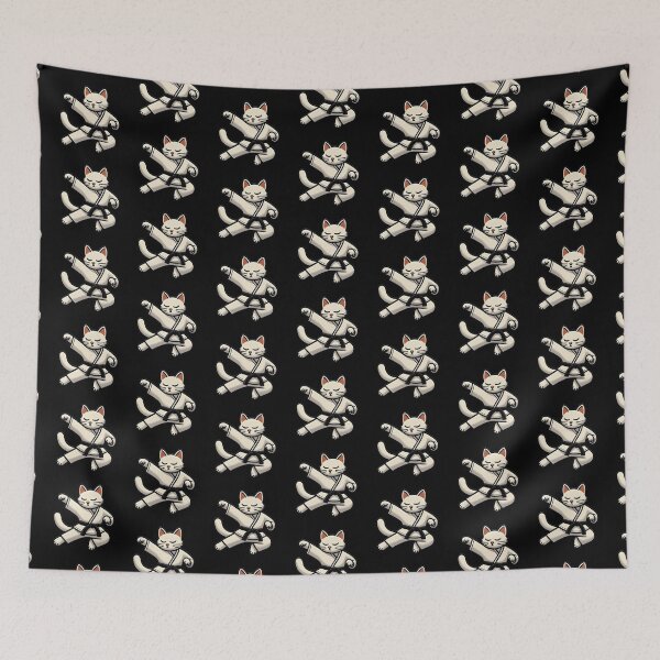 Item preview, The Karate cat  designed and sold by EBeestinger.