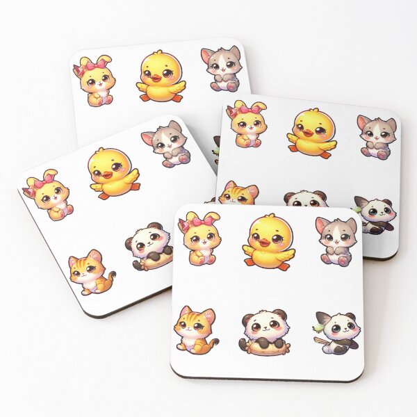 Item preview, cat cute, duck cute, tiger cute, panda cute, animal cute 3D,bear cute 3d  designed and sold by Netroder.