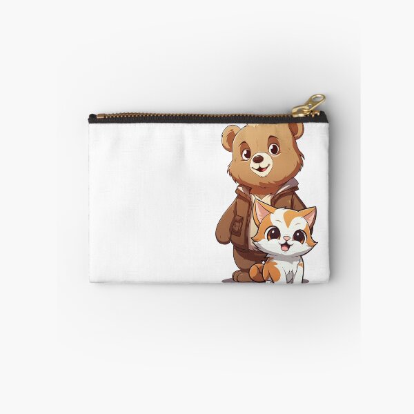Item preview, kitty cat and teddy bear designed and sold by hermeneutic.