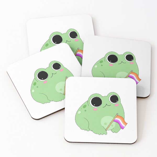 Item preview, Gay Frogs (Lesbian) designed and sold by Cosmiccactus1.