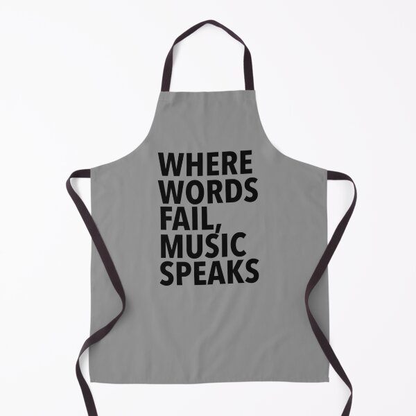 Item preview, Where Words Fail, Music Speaks designed and sold by thilinank.