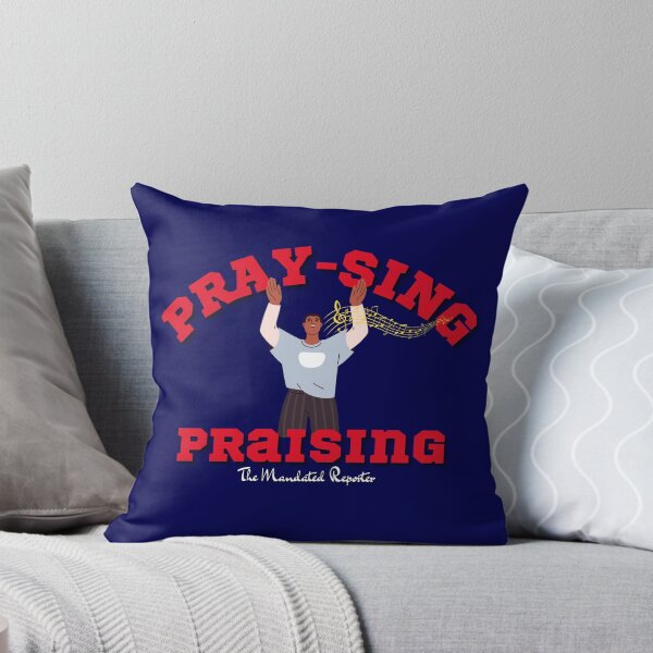 Item preview, Pray-Sing (Praising) Man- Dark Blue designed and sold by TheReporter1.
